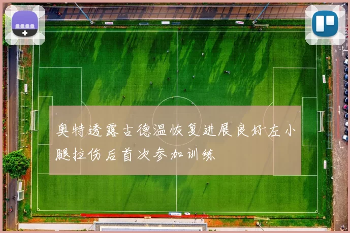 奥特透露古德温恢复进展良好左小腿拉伤后首次参加训练
